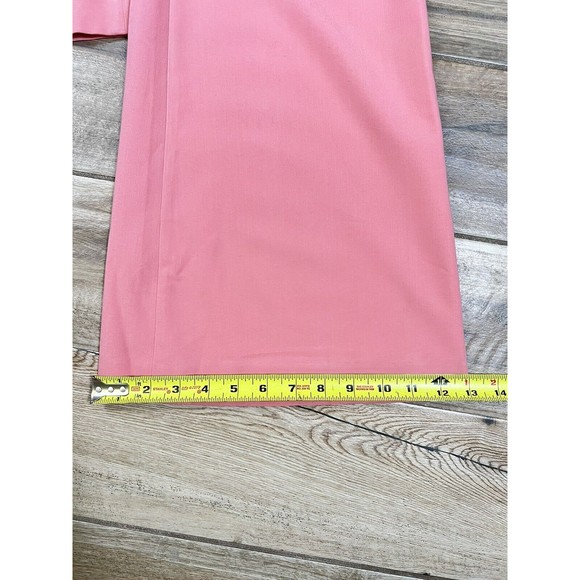 NWT Vero Moda Orlando Grace Palazzo Career Peach Pants Flared Leg  Sz 8 Career - Picture 8 of 13